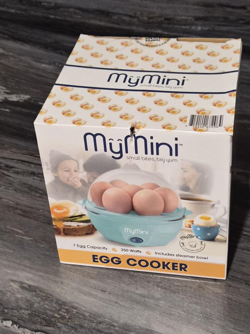 Turquoise Egg Cooker - 7 Egg Capacity